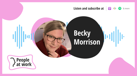 There’s a recipe for happiness with Becky Morrison