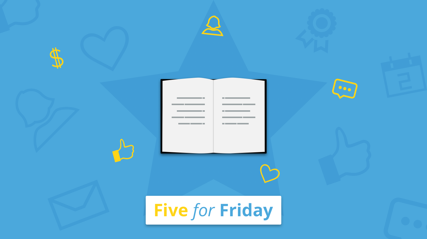 Five for Friday: Transparency