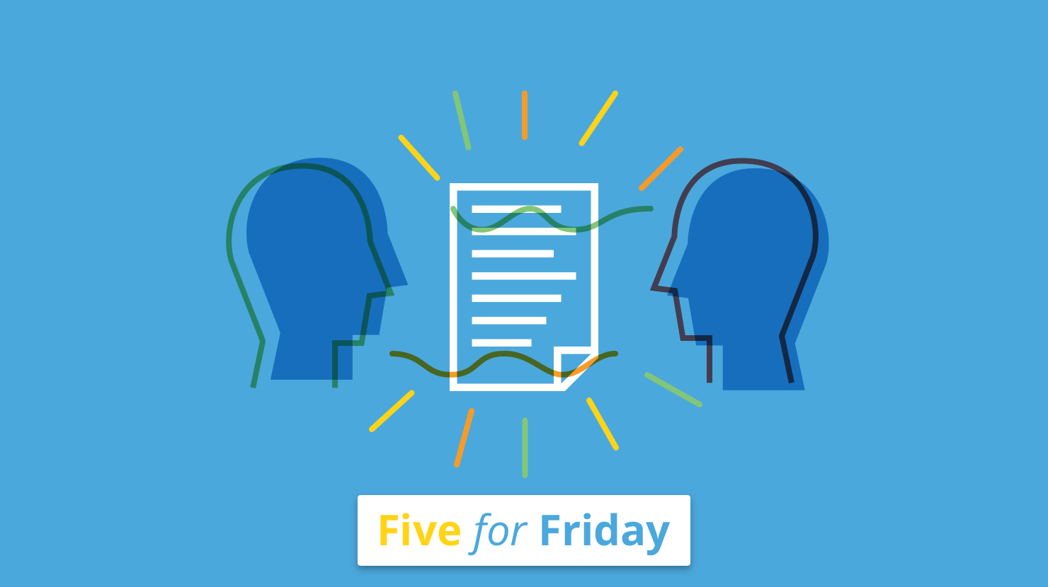 Five for Friday: Interviewing candidates