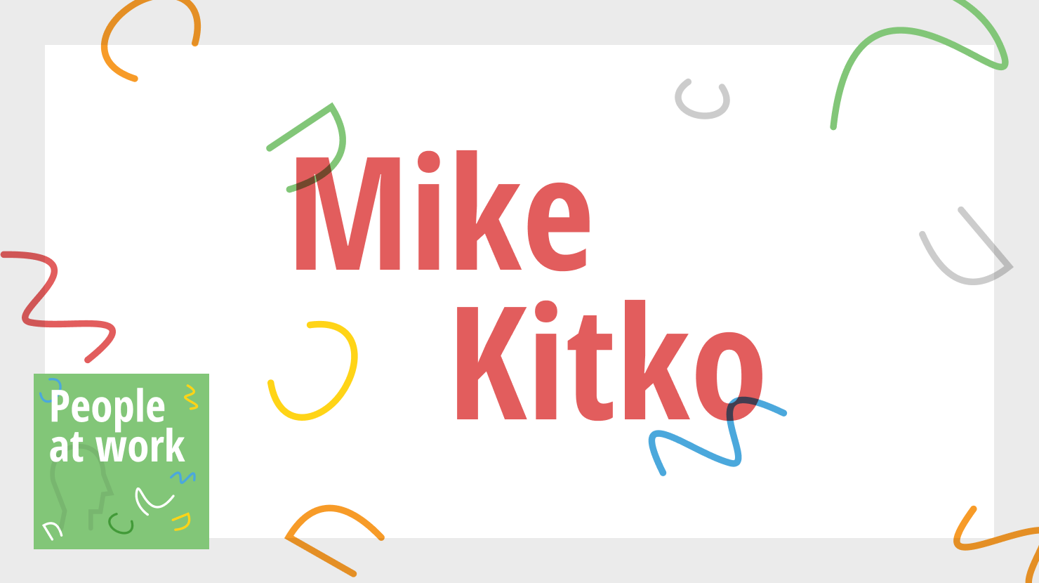 The imposter in charge with Mike Kitko