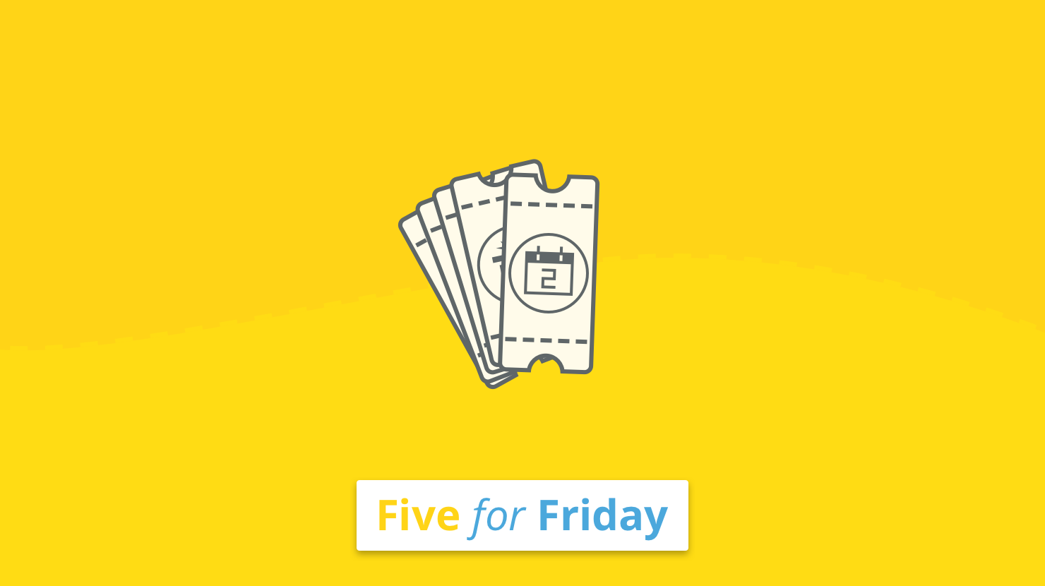 Five for Friday: Office perks